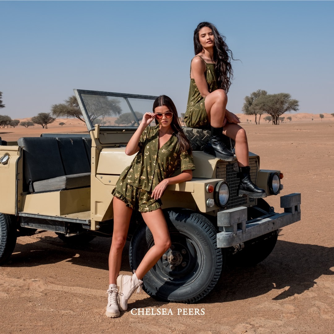 Chelsea Peers Launches New Collection – Desert Safari