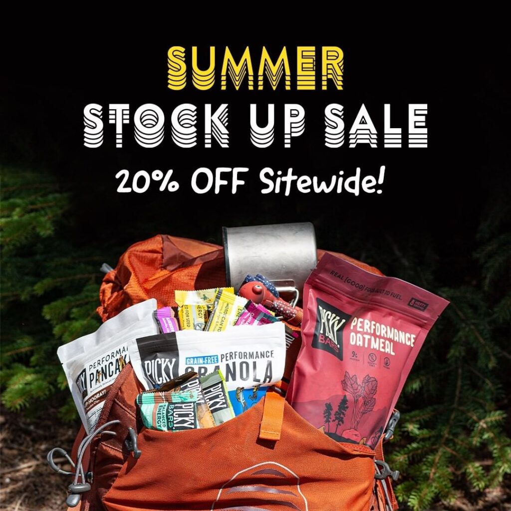 Pickybars sitewide discount