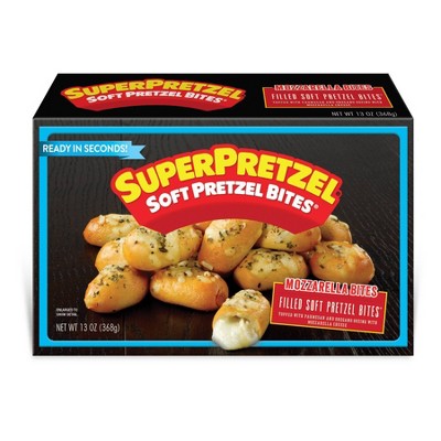 SuperPretzel mozarella pretzel bites at Target