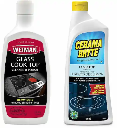 Weiman Cerama Bryte cooktop cleaner comparison review
