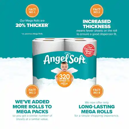 Angel soft toilet paper